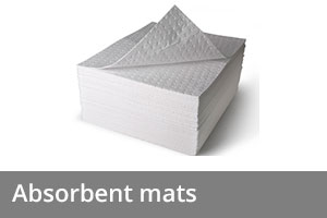 Spill equipment - Absorbent mats