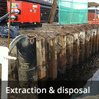 Groundwater remediation - Extraction and disposal