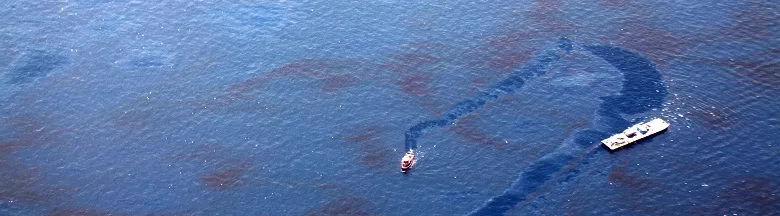 Ok this isn't Mayflower it's actually 3776 Oil spill response actions near drill site May 27, 2010 from 3,000 feet in Coast Guard C-144. Photo by Tom MacKenzie, U.S. Fish and Wildlife Service.