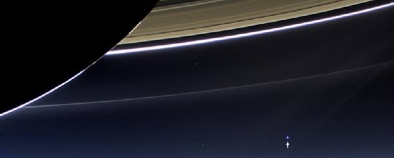 That wee blue dot is the Earth, it's all about perspective @ NASA Goddard Photo and Video